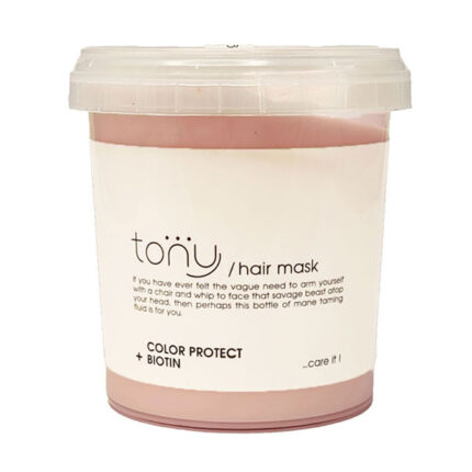 ماسک مو کاسه‌ای مخصوص موهای رنگ شده تونی 375 میل