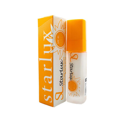 کرم ضد آفتاب شیشه ای استارلوکس بی رنگ 30 میلی لیتر spf45