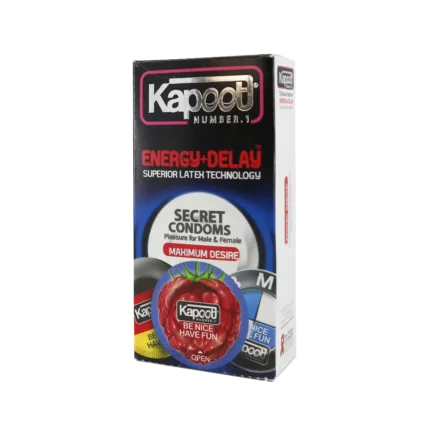 کاندوم 12 عددي تاخيري انرژي کاپوت - ساده