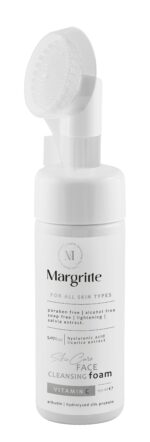فوم شستشوی صورت روشن کننده (انواع پوست) حجم 150 میلی لیتر مارگریت