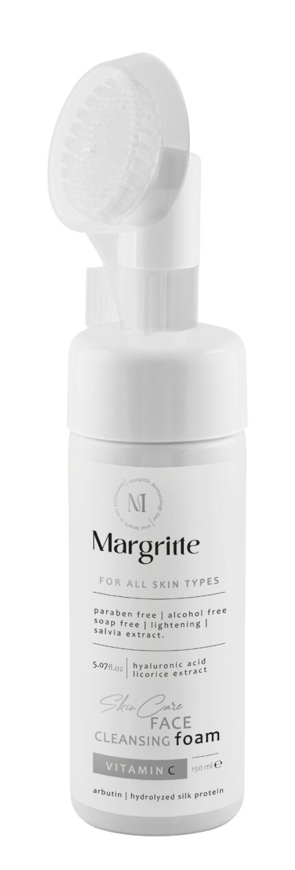 فوم شستشوی صورت روشن کننده (انواع پوست) حجم 150 میلی لیتر مارگریت