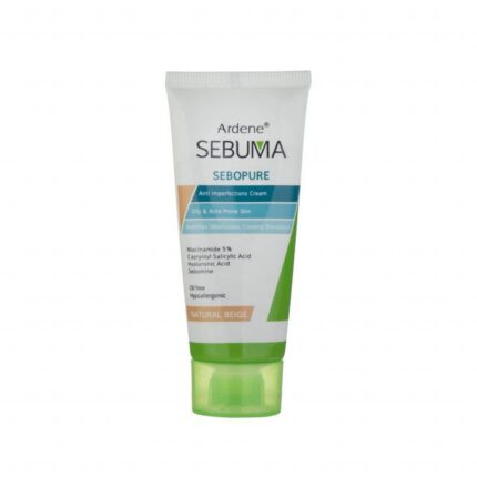 کرم ضد جوش رنگی آردن سری Sebuma مناسب پوست چرب حجم 30 میلی لیتر - بژ طبیعی