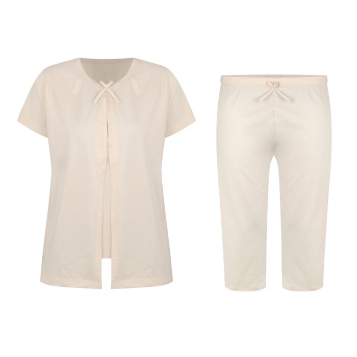 ست تی شرت و شلوارک زنانه - Image 1