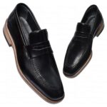 کفش چرم کلاسیک اماتیت مارون نرو - Image 8