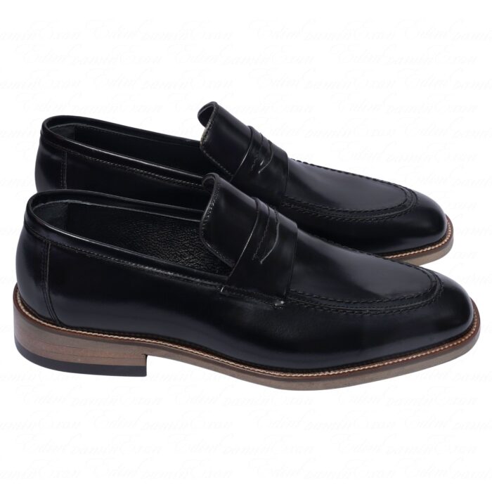 کفش چرم کلاسیک اماتیت مارون نرو - Image 4