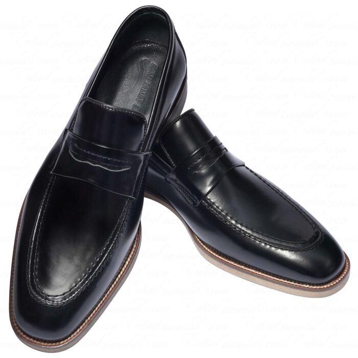 کفش چرم کلاسیک اماتیت مارون نرو - Image 5