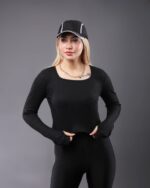 کراپ آستین بلند - Image 5