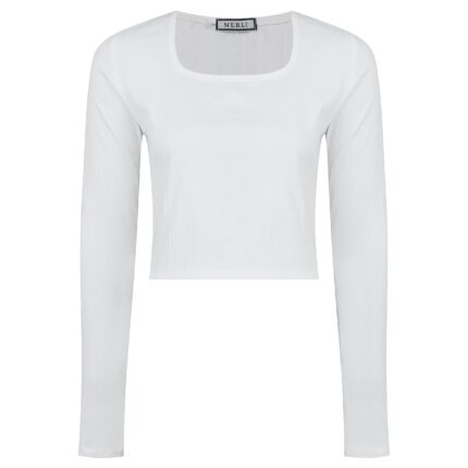 کراپ آستین بلند