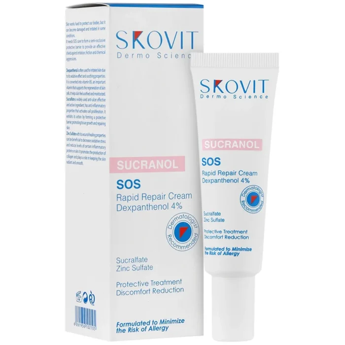 کرم ترمیم کننده و بازسازی کننده قوی پوست مناسب پوست های آسیب دیده 30 گرمی- اسکوویت - Image 1