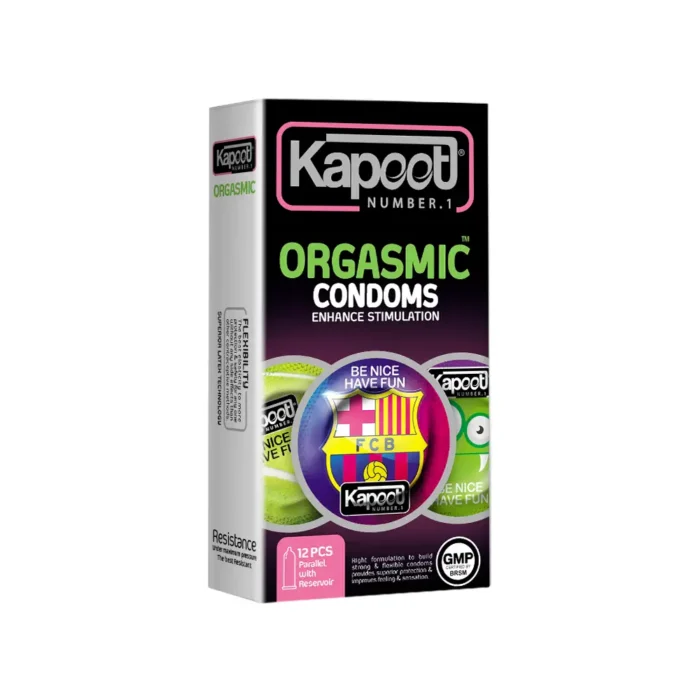 Orgasmic کاندوم کاپوت ۱2 عددی ارگاسمیک - ساده - Image 1