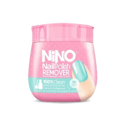 دستمال مرطوب لاک پاک کن قوطي نینو
