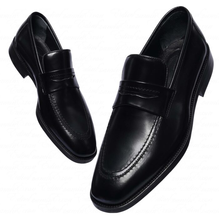 کفش چرم کلاسیک روبینو نرو - Image 7