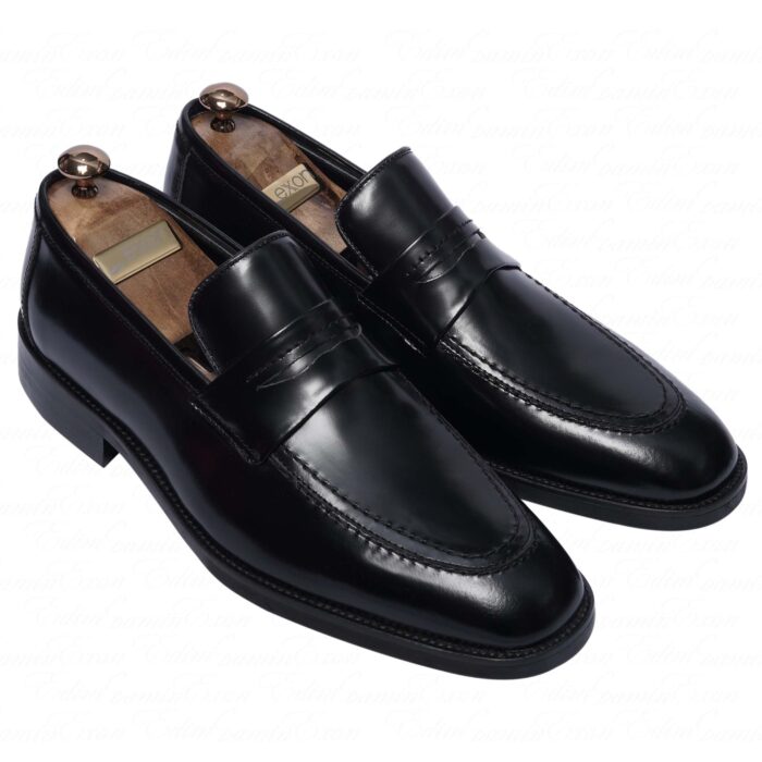 کفش چرم کلاسیک روبینو نرو - Image 1