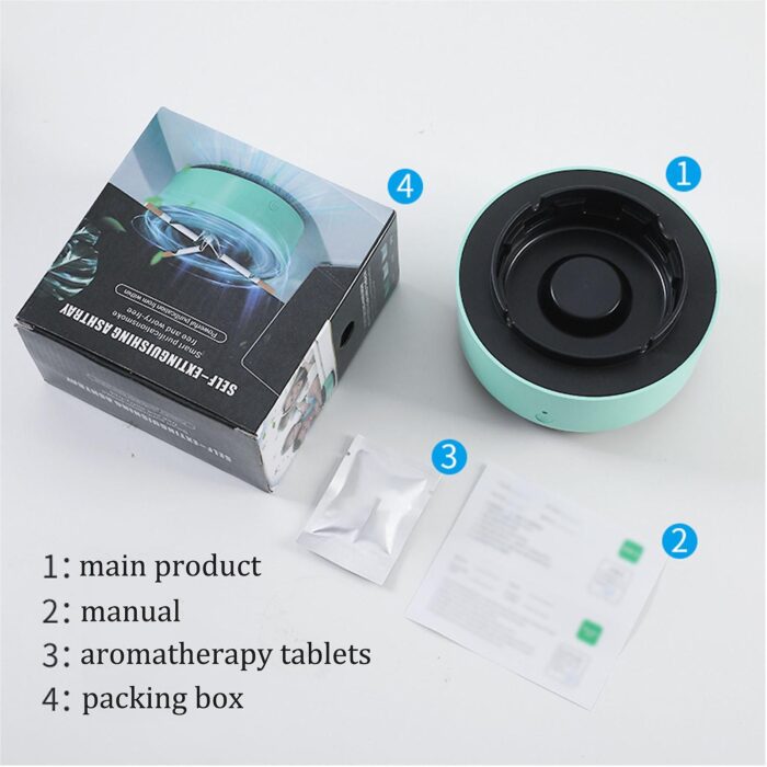 زیر سیگاری مکنده الکترونیکی فیلتر دار هوشمند - Image 8