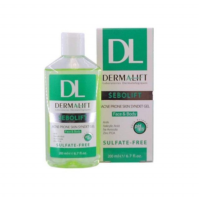 792da98b89f5d4fbf440174bb3e0240f-single ژل شستشو صورت و بدن درمالیفت مدل سبولیفت حجم 200 میلی لیتر - Image 1