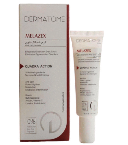 کرم ژل روشن کننده مناسب پوست های دارای لک درماتوم