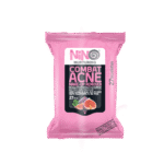 دستمال مرطوب آرايش پاک کن 27 برگ ضد آکنه نینو