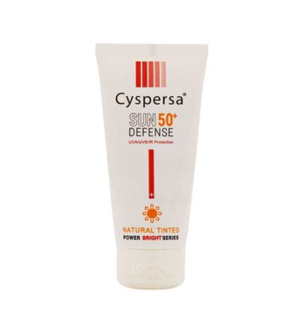 کرم ضد افتاب رنگی طبیعی روشن کننده سیسپرسا
