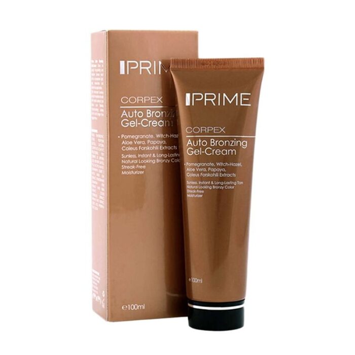 ژل کرم برنزه کننده پرایم مدل Corpex حجم 100 میلی لیتر - Image 1