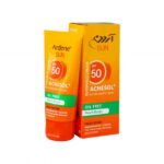 کرم ضد آفتاب فاقد چربی آردن مدل Acnesol SPF50 وزن 50 گرم - بژ هلویی - Image 3