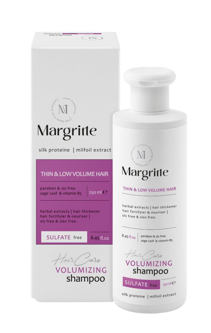 شامپو حجم دهنده (موهای نازک و ظریف) حجم 250 میلی لیتر Sulfat Free مارگریت - Image 1
