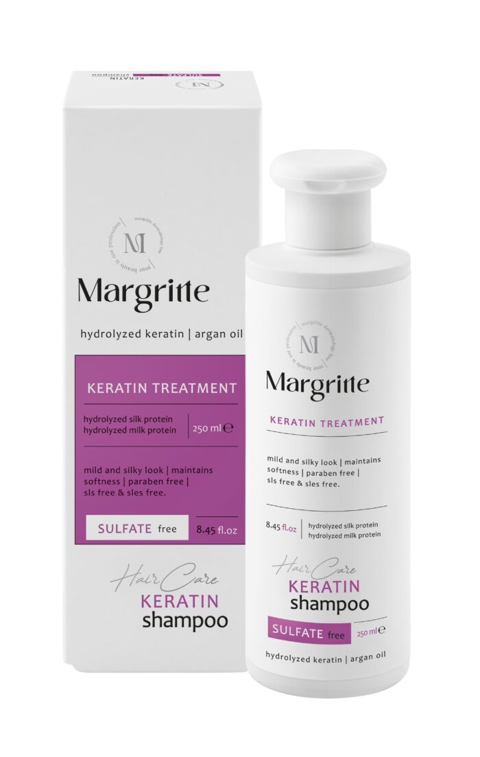 شامپو کراتینه (پس از کراتین مو) حجم 250 میلی لیترSulfat Free مارگریت - Image 1