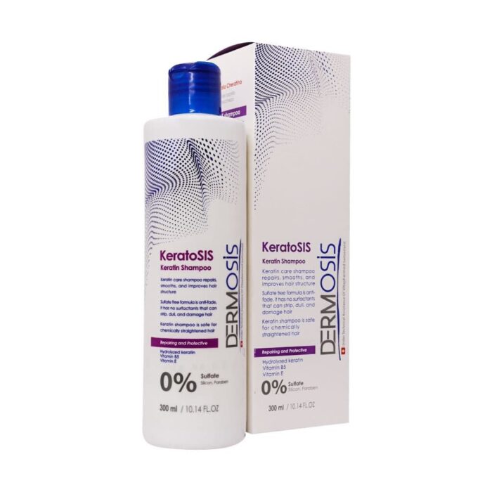 شامپو کراتین درموسیس مناسب موهای آسیب دیده 300 میلی لیتر - Image 1