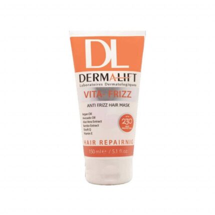 ماسک مو درمالیفت مدل Vita-Frizz مناسب موهای وزدار حجم 150 میلی لیتر