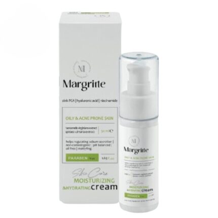 کرم مرطوب کننده آبرسان (پوست چرب و مستعد آکنه) حجم 50 میلی لیتر مارگریت