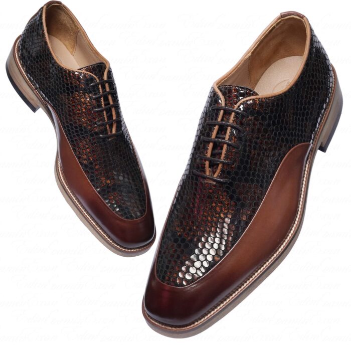 کفش چرم کلاسیک سرپنت دی دیاسپرو - Image 6