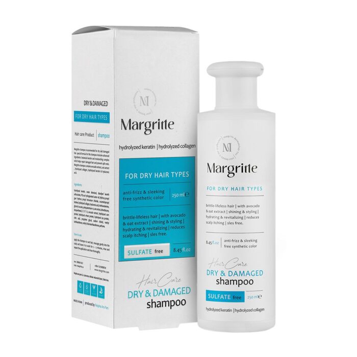 شامپو موهای خشک و آسیب دیده حجم 250 میلی لیترSulfat Free مارگریت - Image 1