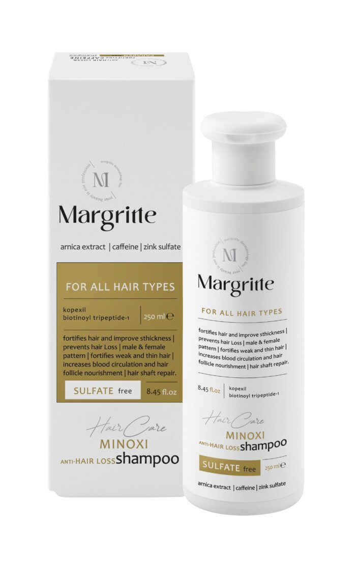 شامپو ضد ریزش (ماینوکسی) حجم 250 میلی لیتر Sulfat Free مارگریت - Image 1