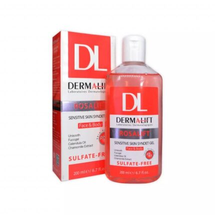 ژل شستشو صورت درمالیفت مدل روزالیفت حجم 200 میلی لیتر