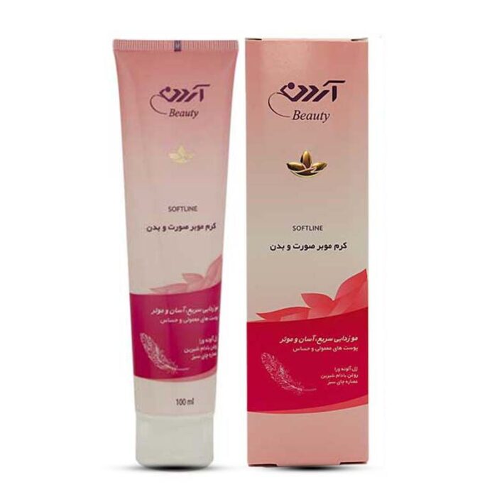 کرم موبر صورت و بدن آردن مدل Soft Line حجم 100 میلی لیتر - Image 1
