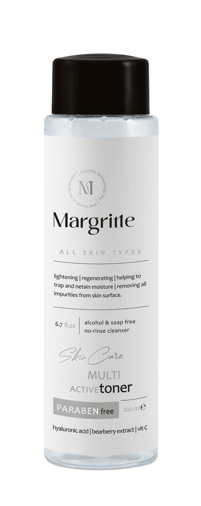 d9a426a6-3b4b-457c-b3ea-5839e3a7ce4c تونر پاک کننده روشن کننده (انواع پوست) حجم 200 میلی لیتر مارگریت - Image 1