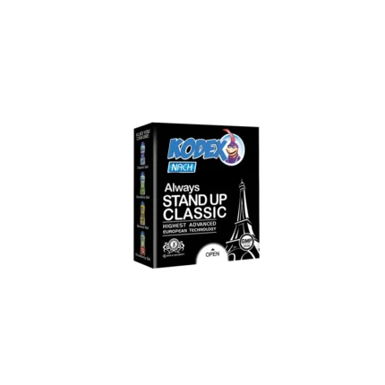 کاندوم ناچ کدکس مدل STAND UP بسته 3 عددی