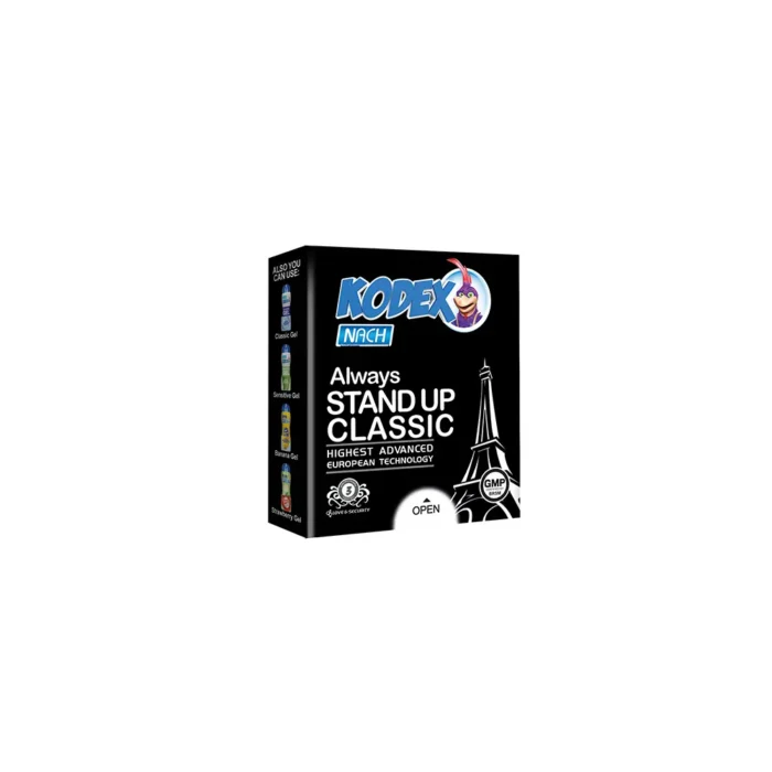 کاندوم ناچ کدکس مدل STAND UP بسته 3 عددی - Image 1