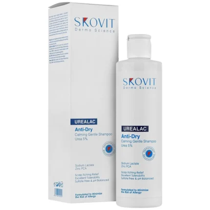 شامپو رطوبت رسان مو حاوی 5% اوره- اسكوویت