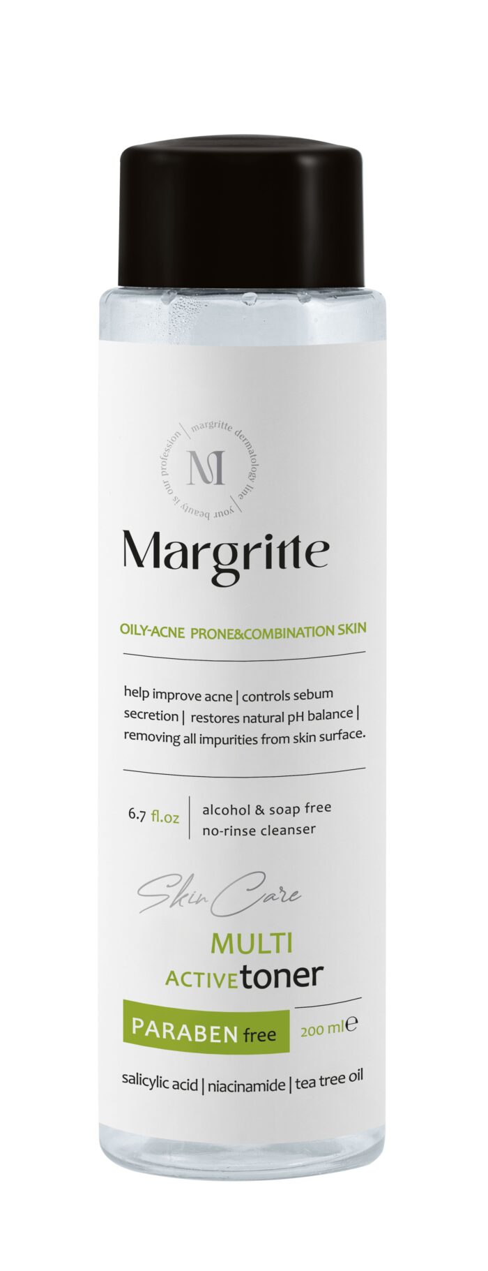 تونر پاک کننده (پوست چرب و مستعد آکنه) حجم 200 میلی لیتر مارگریت - Image 1