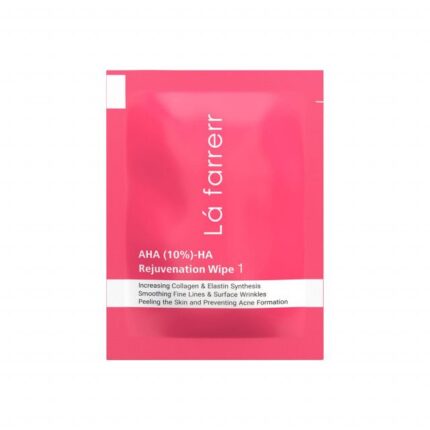 پد جوان کننده و لایه بردار پوست لافارر مدل AHA 10%-HA بسته 30 عددی