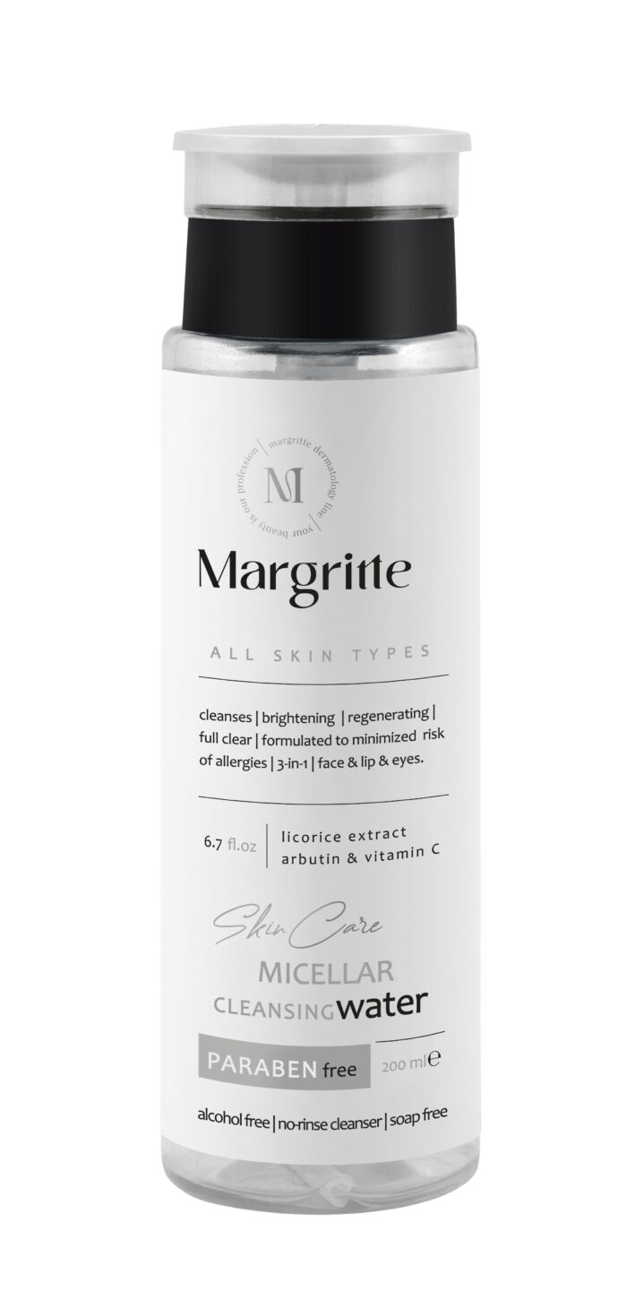 میسلار واتر روشن کننده (انواع پوست) حجم 200 میلی لیتر مارگریت - Image 1