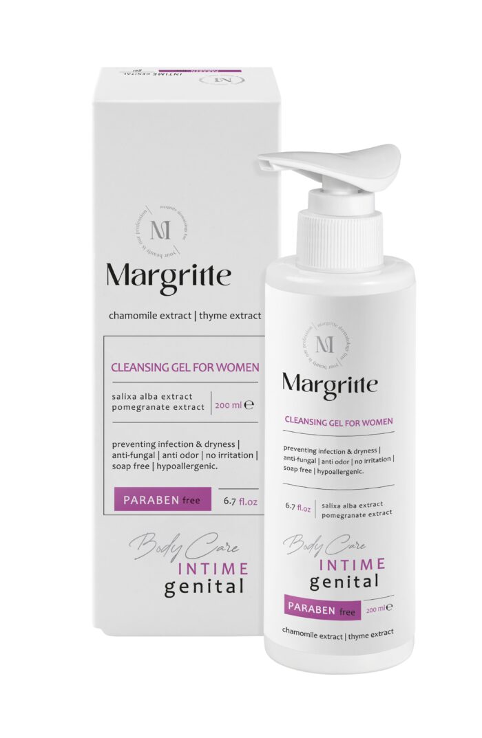 281ca2e4-351d-40ed-a416-77a95143f066 ژل بهداشتی بانوان حجم 200 میلی لیتر Intime Genital مارگریت - Image 1
