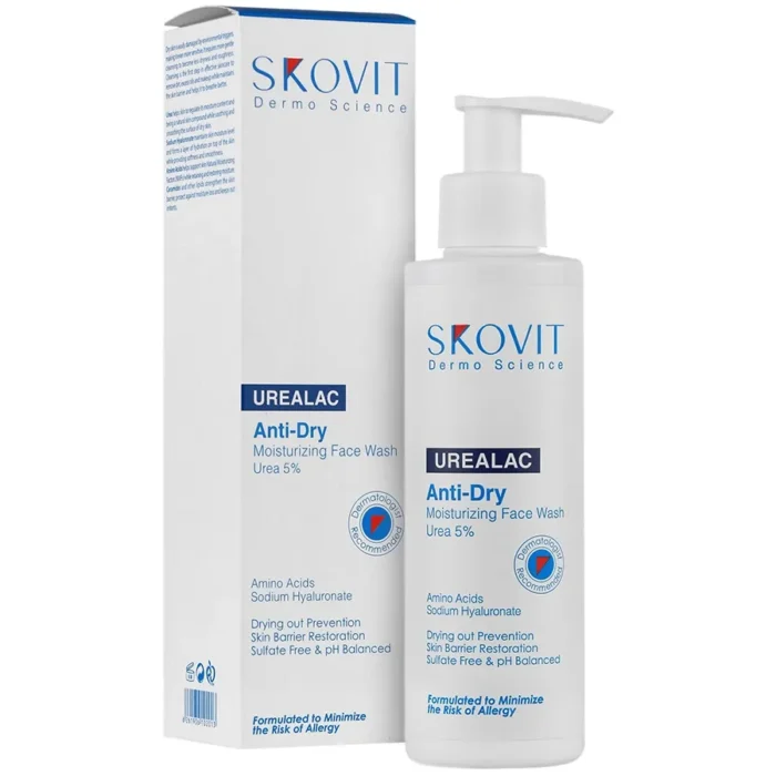 لوسیون شست و شوی پوست صورت حاوی 5% اوره-اسكوویت - Image 1