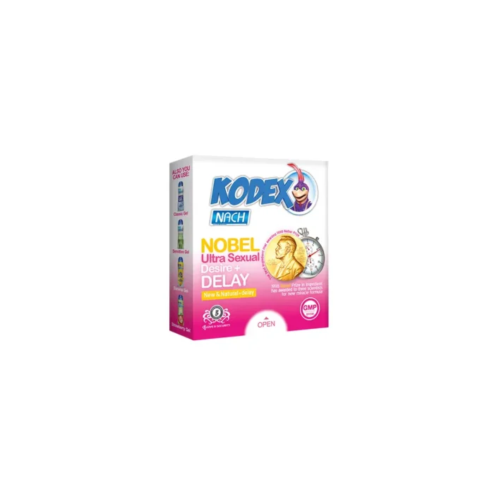 nobel کاندوم کدکس مدل Nobel بسته 3 عددی - ساده - Image 1