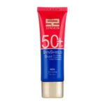 کرم ژل ضدآفتاب ساین اسکین آقایان، با SPF50، مدل بی رنگ، محافظ UVA ،UVB، مناسب پوست چرب